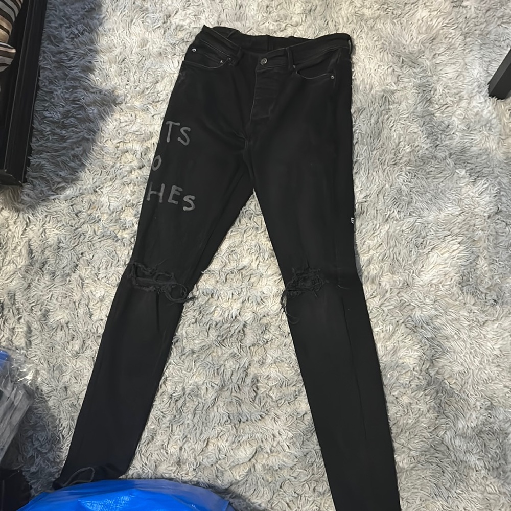 Ksubi jeans “rats to riches” ripped jeans for sale